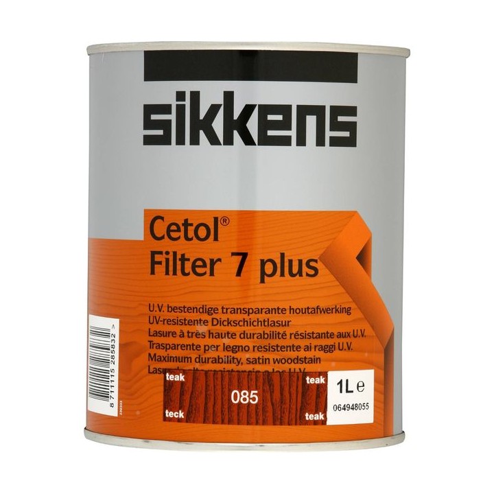 Sikkens Cetol Filter 7 Plus Woodstain Teak 1L