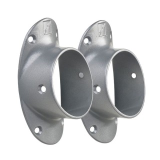 Richard Burbidge LD559 Rail to Newel Brackets Landing Pack of 2