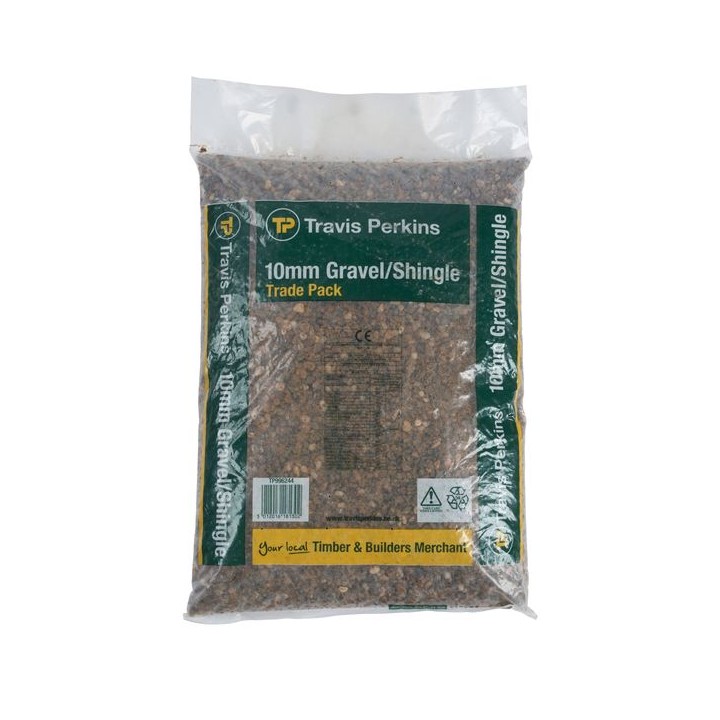 Travis Perkins Gravel and Shingle Trade Pack 10mm