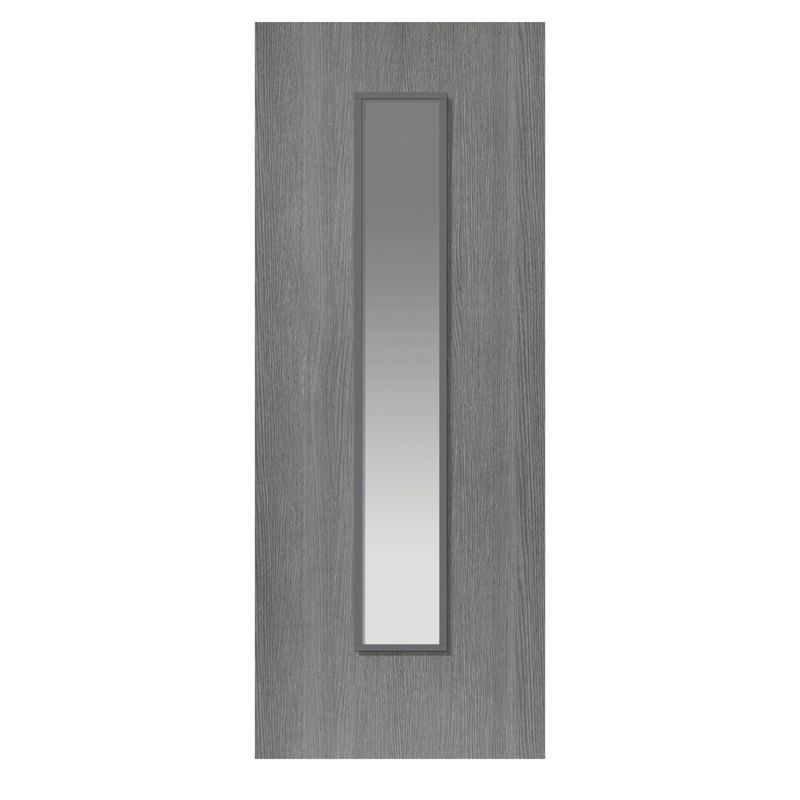 JB Kind Pintado Grey Painted Internal Glazed Door 1981 x 762 x 35mm