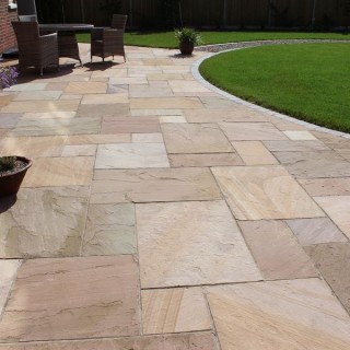 Talasey Classicstone Indian Sandstone Natural Stone Paving Harvest 18.90m2 Project Pack