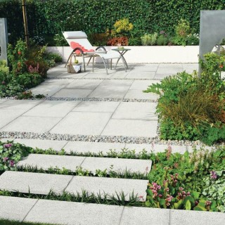 Global Stone Polar Granite Natural Stone Paving Ice 900 x 600mm