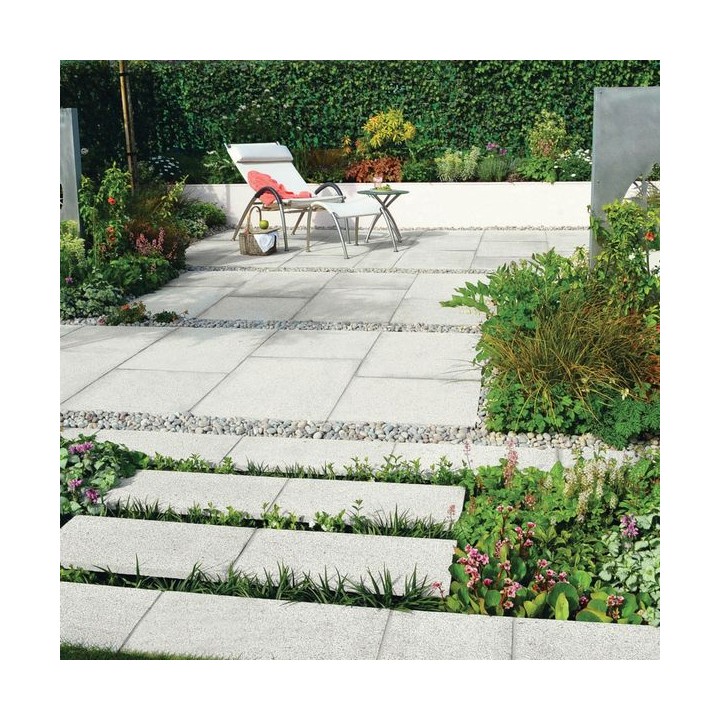 Global Stone Polar Granite Natural Stone Paving Ice 900 x 600mm