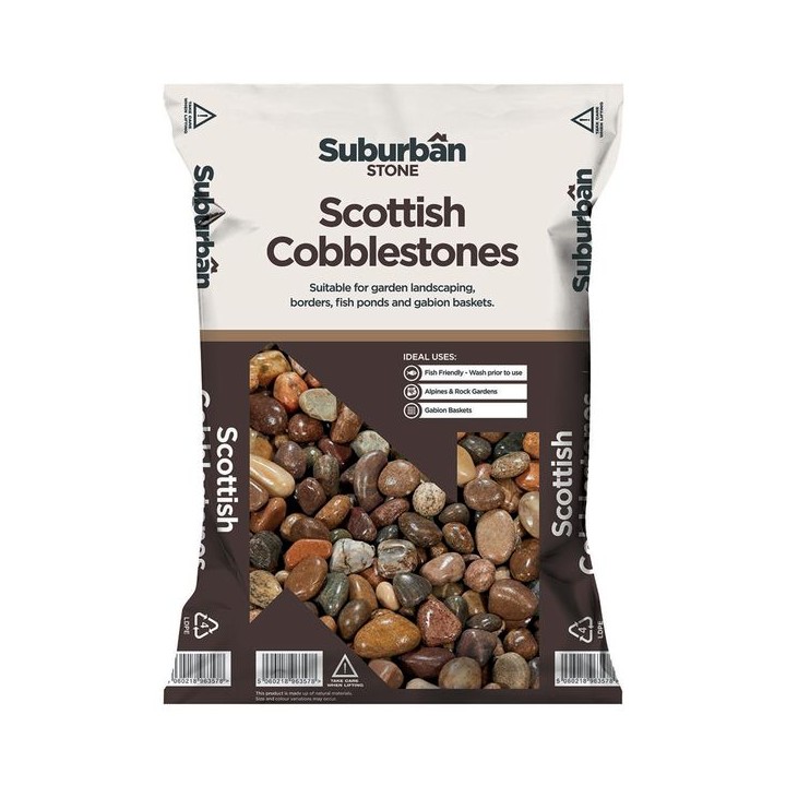 Suburban Stone 30-50mm Scottish Cobbles Trade Pack