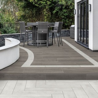 Marshalls Arrento Encore Porcelain Paving Smoke 200 x 900mm