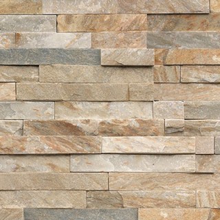 Marshalls Stoneface Drystack Veneer Walling Corners Harvest Mix 0.57m2