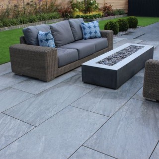 Talasey Vitripiazza Di Pietra Porcelain Paving Cenere 1200 x 600mm