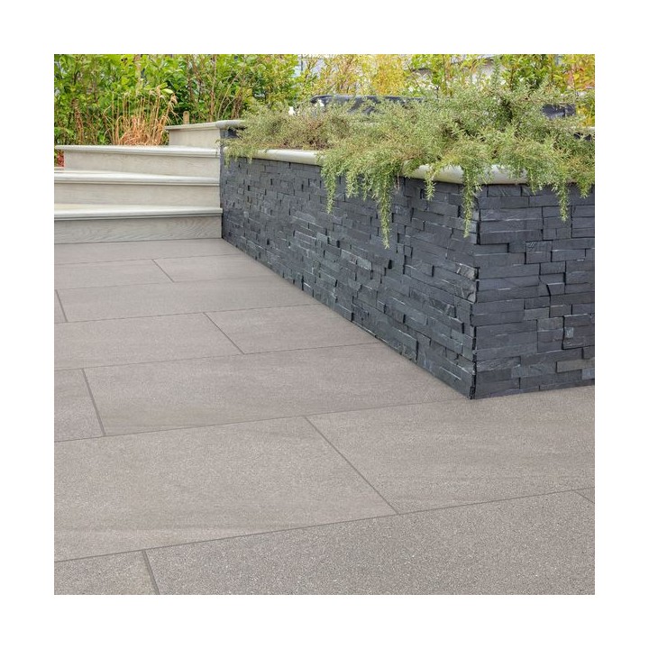 Marshalls Anesso Porcelain Medium Grey 600 x 600mm