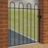 Court Single Metal Gate 1000mm GAP x 950mm High Zinc & Powder CRZP05