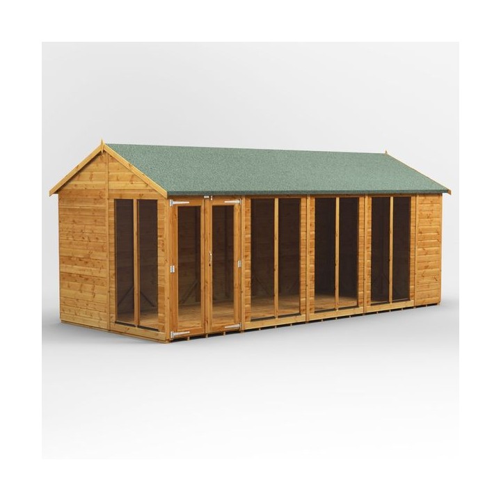 18 x 8 Power Apex Summerhouse