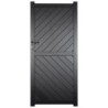 Readymade Gates Cambridge Pedestrian Gate 1.2m x 2m Black