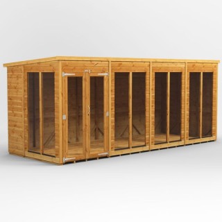 16 x 6 Power Pent Summerhouse