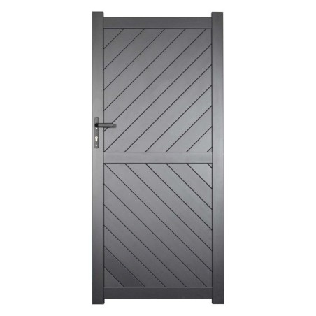 Readymade Gates Cambridge Pedestrian Gate 900mm x 2m Grey