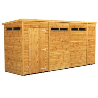 14 x 4 Power Pent Security Shed