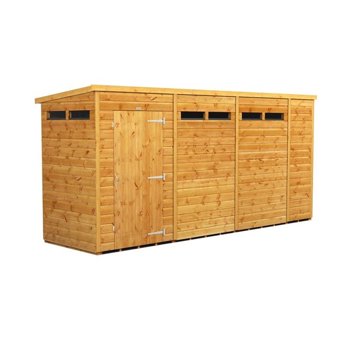 14 x 4 Power Pent Security Shed