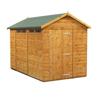 10 x 6 Power Apex Security Shed