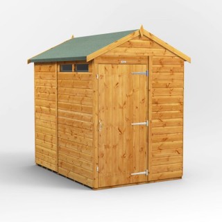 7 x 5 Power Apex Security Shed