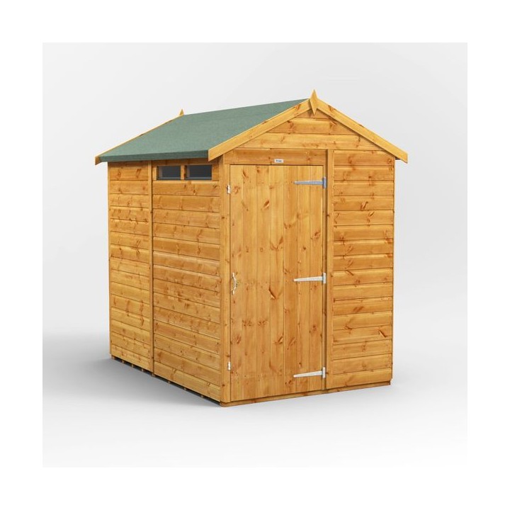 7 x 5 Power Apex Security Shed