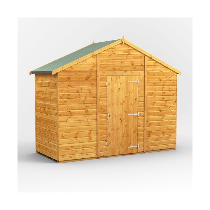 4 x 10 Power Apex Windowless Shed