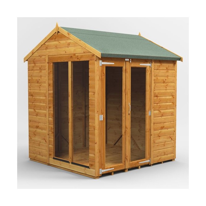 6 x 6 Power Apex Summerhouse