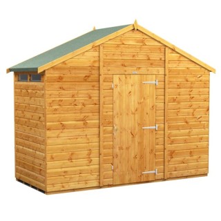 4 x 10 Power Apex Security Shed