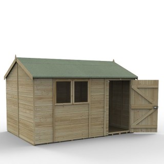 Timberdale 12 x 8 Apex Shed - Installed
