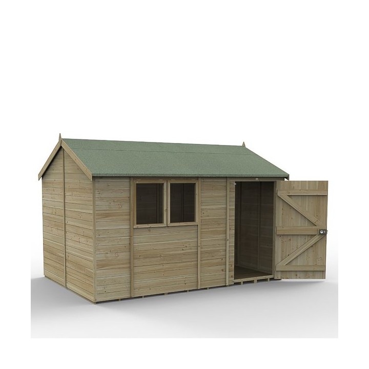 Timberdale 12 x 8 Apex Shed - Installed