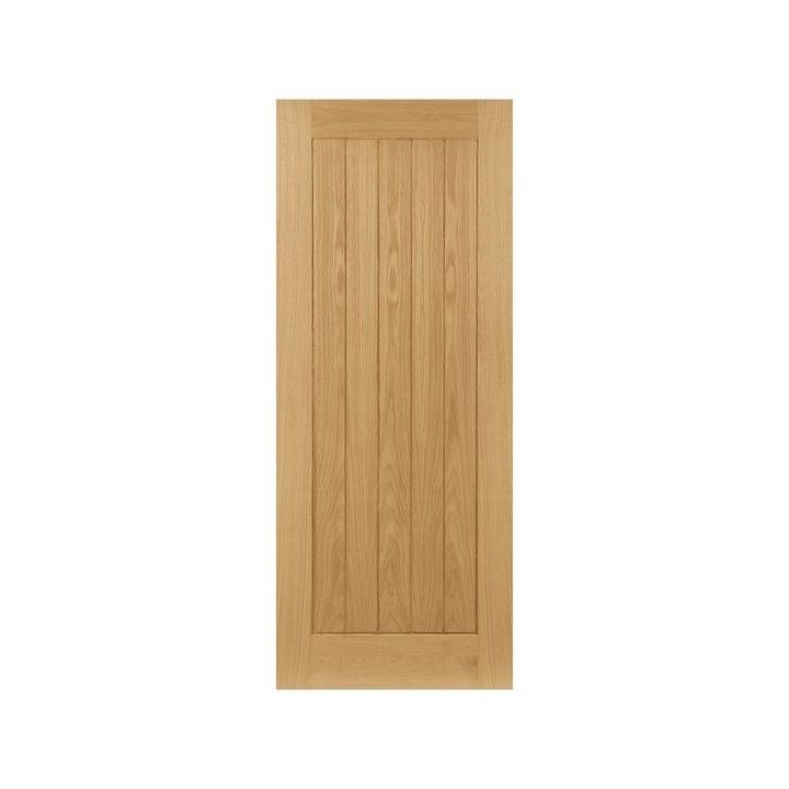 Deanta Ely Unfinished Oak Fire Door 30m 2040mm x 726mm x 45mm