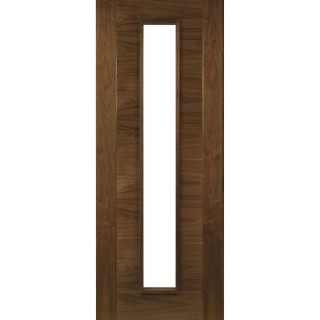 Deanta Seville Prefinished Walnut Glazed 1 Lite 1981mm x 610mm x 35mm