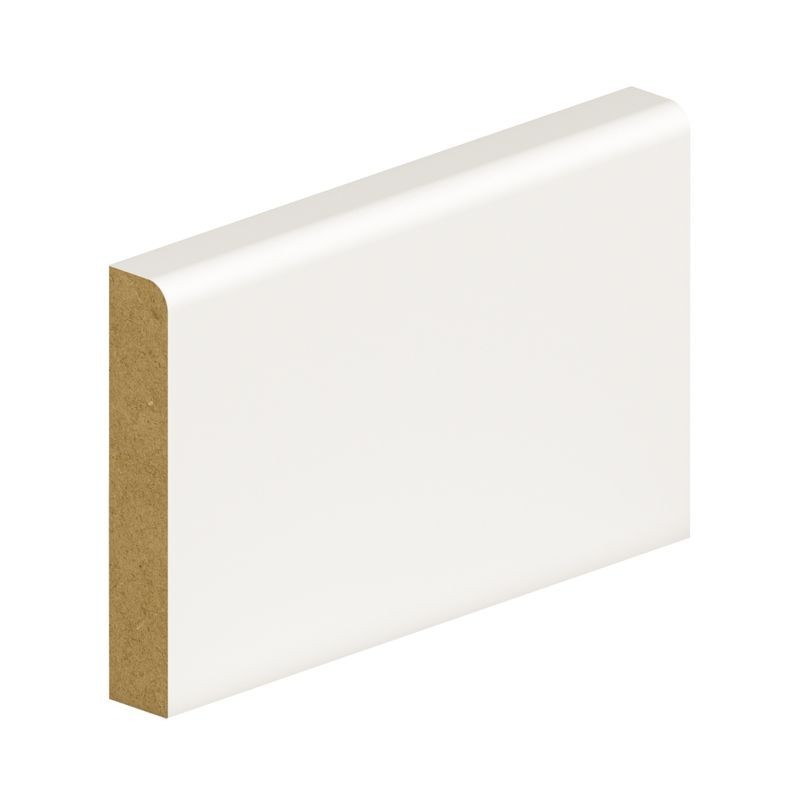 SAM23 Pencil Round One Edge Primed MDF 14.5 x 57 x 5490mm