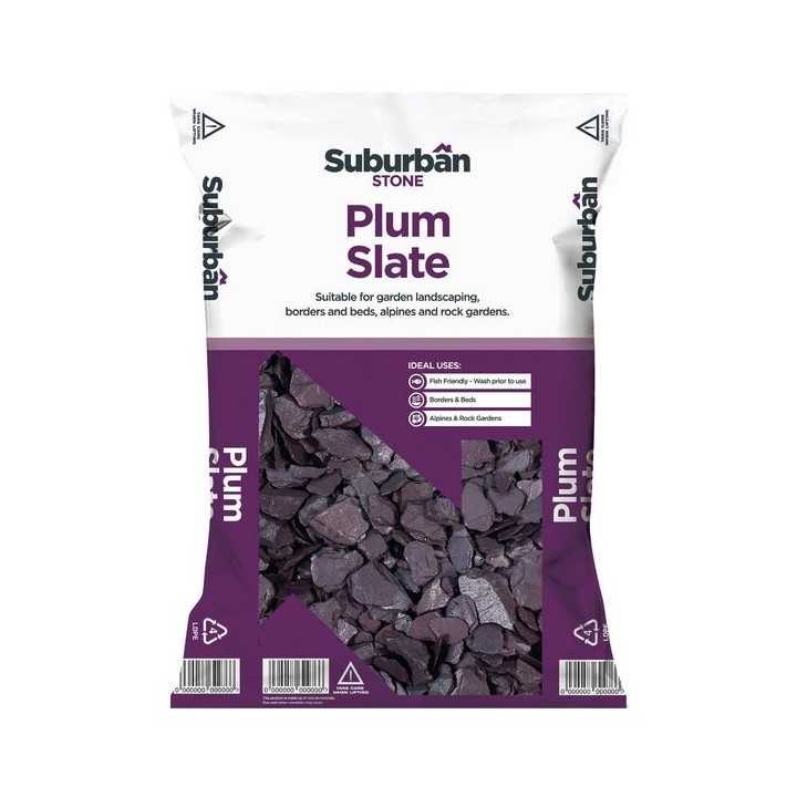 Suburban Stone 40mm Plum Slate Trade Pack