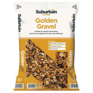 Suburban Stone 10mm Golden Gravel Trade Pack 20kg