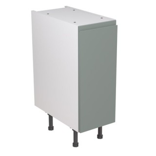 Flatpack 300 Base Kitchen Cabinet J-Pull Ultra Matt Sage Green