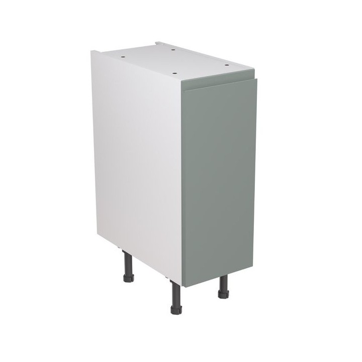 Flatpack 300 Base Kitchen Cabinet J-Pull Ultra Matt Sage Green