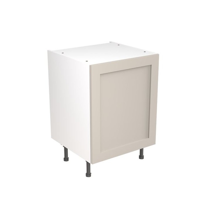 Flatpack Base Unit Shaker Ultra Matt Light Grey 600mm - FKKH0704