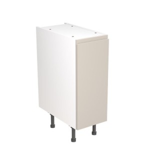 Flatpack Base Unit J-pull Super Gloss Light Grey 300mm - FKKJ0201