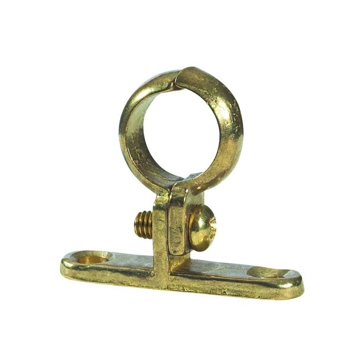 Cast Brass Pipe Clip 22mm