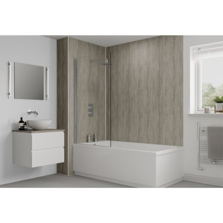 Multipanel Heritage Bathroom Wall Panel Unlipped 2400 x 598mm Delano Oak 8966