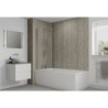 Multipanel Heritage Bathroom Wall Panel Unlipped 2400 x 598mm Delano Oak 8966