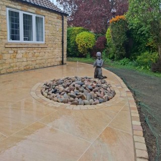 Talasey Vitripiazza Anno Lite Porcelain Paving Buff 800 x 800mm