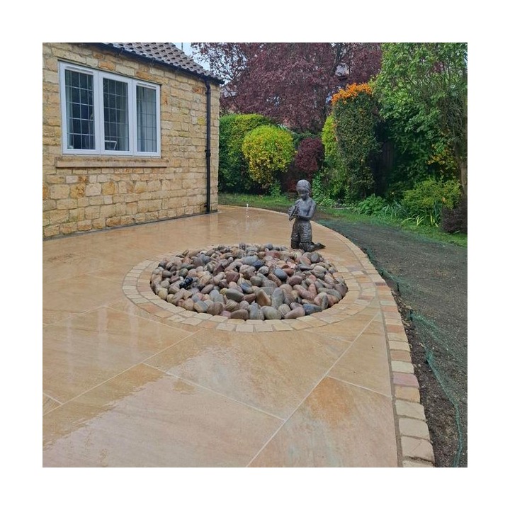 Talasey Vitripiazza Anno Lite Porcelain Paving Buff 800 x 800mm