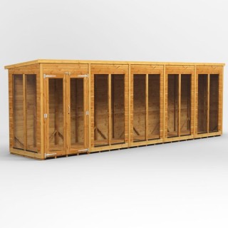 20 x 4 Power Pent Summerhouse