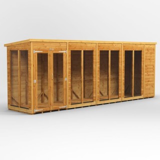 18 x 4 Power Pent Summerhouse