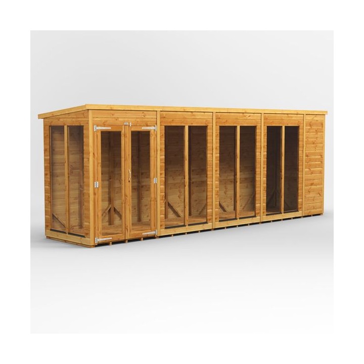 18 x 4 Power Pent Summerhouse