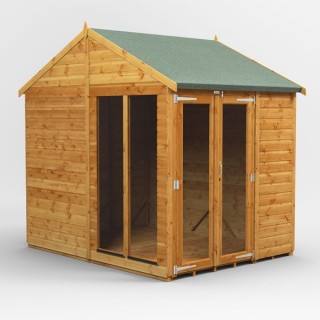 6 x 8 Power Apex Summerhouse