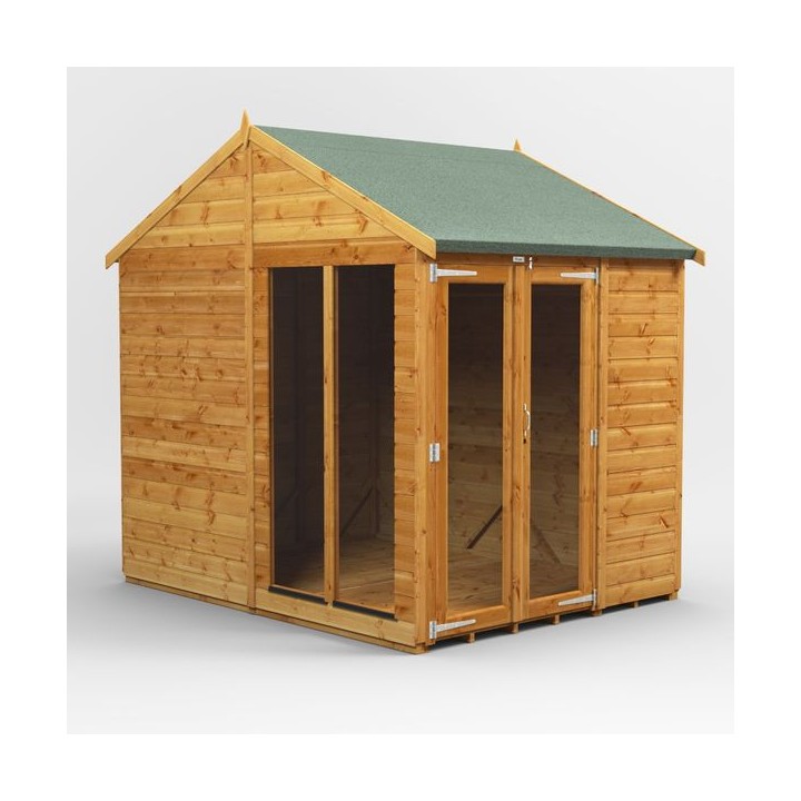 6 x 8 Power Apex Summerhouse