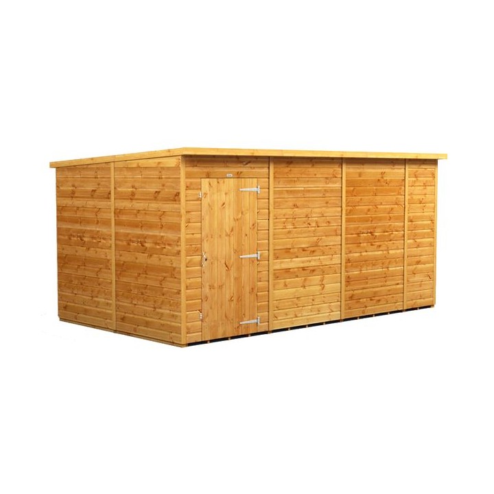 14 x 8 Power Pent Windowless Garden Shed