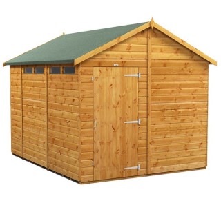 10 x 8 Power Apex Security Shed