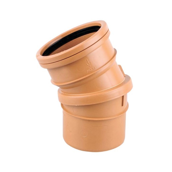 OsmaDrain Single Socket adjustable bend 0-30° 110mm 4D173