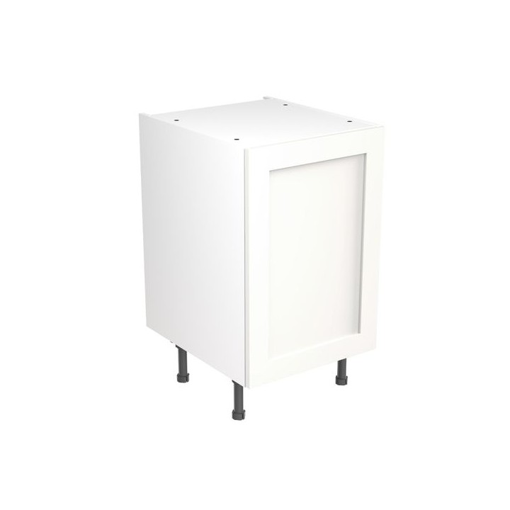 Flatpack Base Unit Shaker Ultra Matt White 500mm - FKKH0503